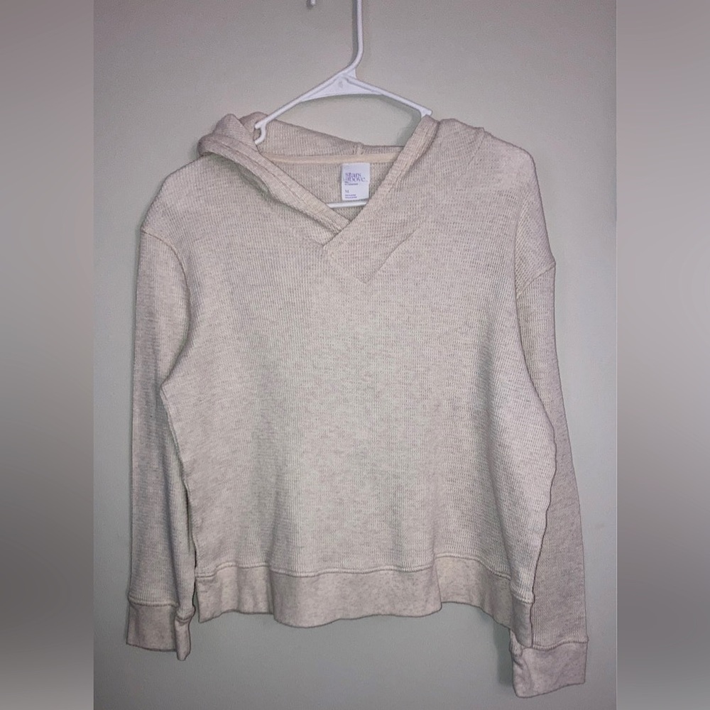 Medium cream hoodie in good condition